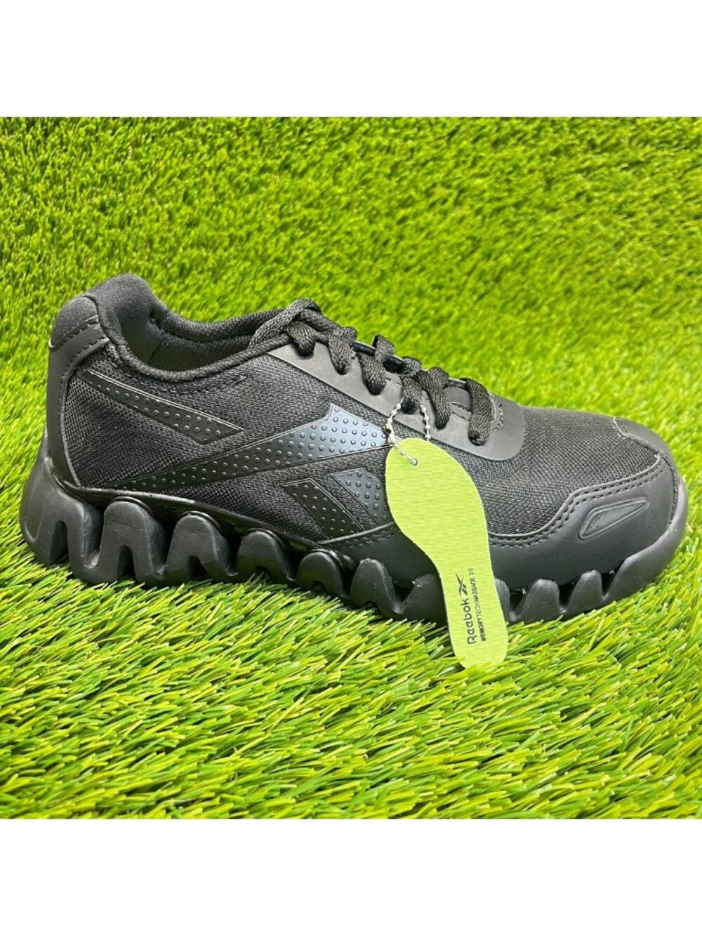 Reebok Zig‎ Pulse Womens Size 6W Black Outdoor Composite Toe Safety Work Shoes